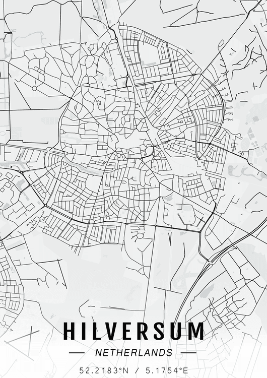 Hilversum map preview