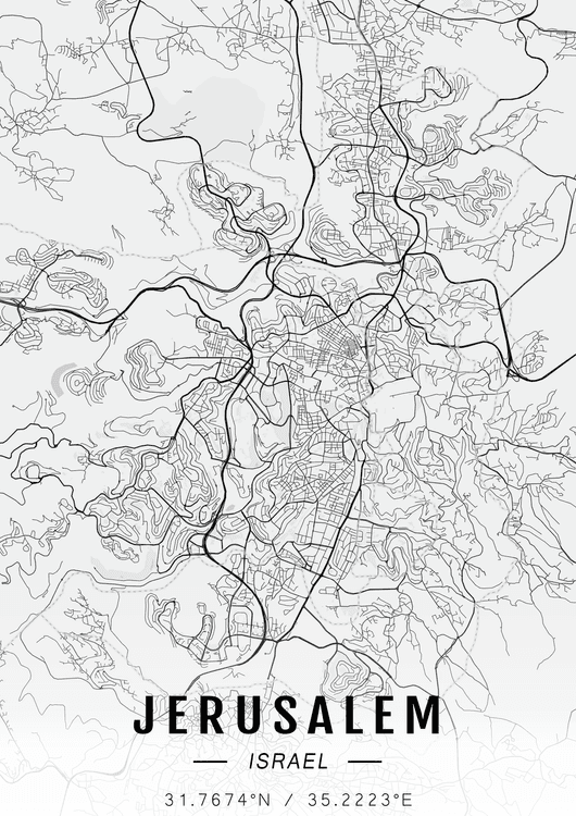 Jerusalem map preview
