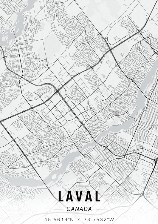 Laval map preview