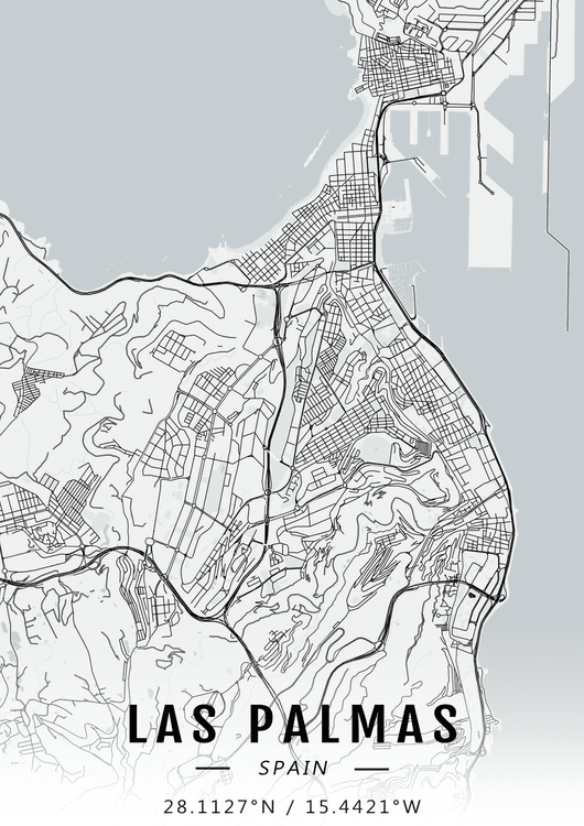 Las Palmas map preview