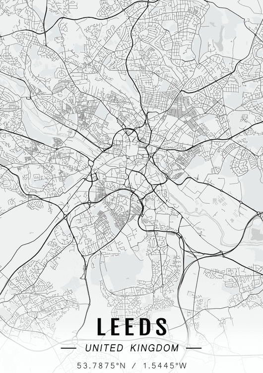 Leeds map preview