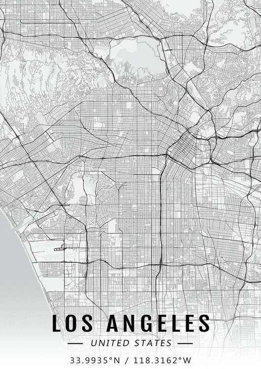 Los Angeles map preview