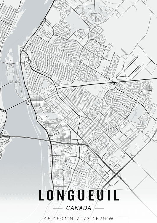 Longueuil map preview