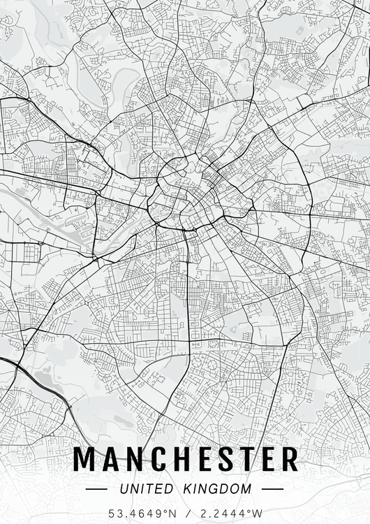 Manchester map preview