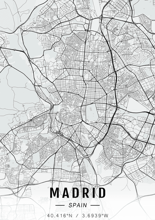 Madrid map preview