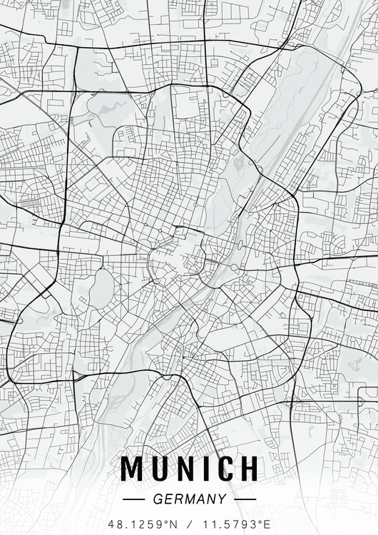 Munich map preview