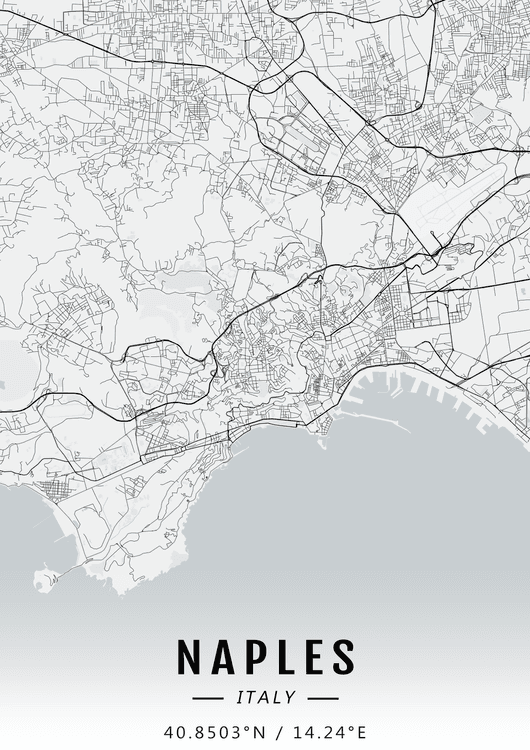 Naples map preview