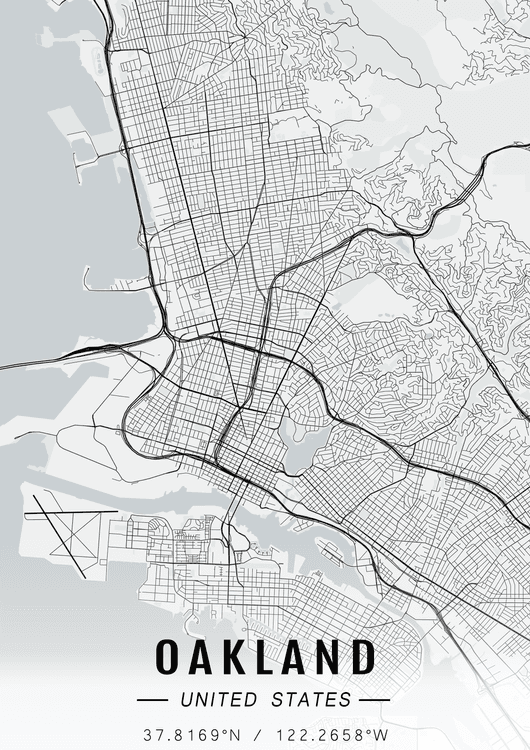 Oakville map preview
