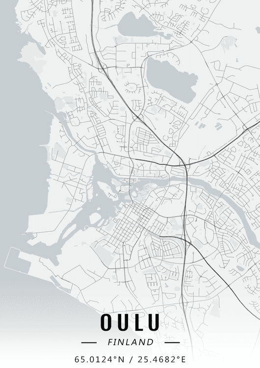 Oulu map preview