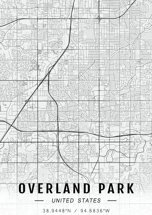 Overland Park map preview