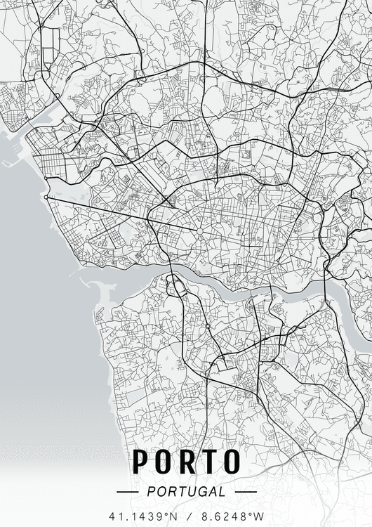 Porto map preview