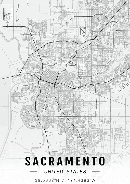 Sacramento map preview