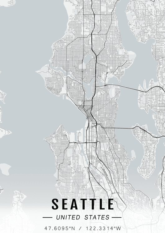 Seattle map preview