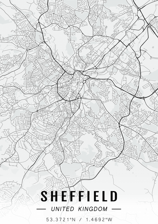 Sheffield map preview
