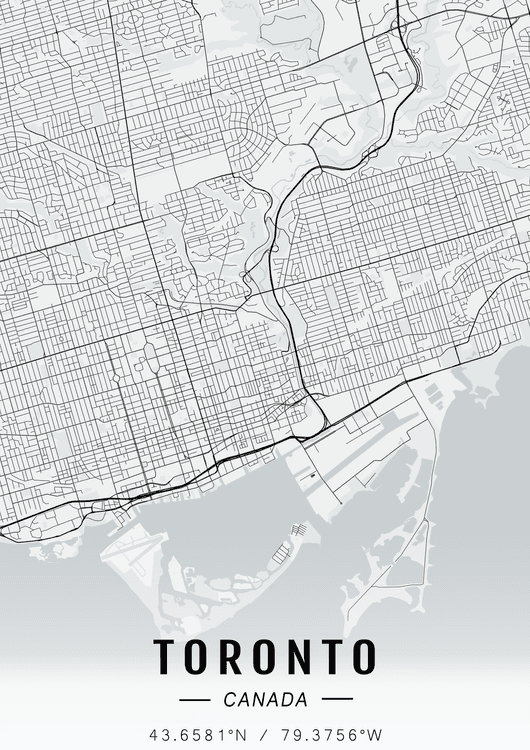 Toronto map preview