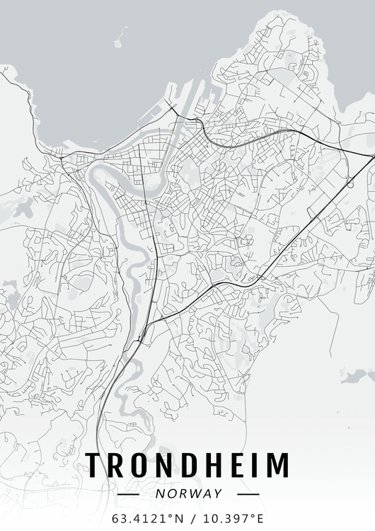 Trondheim map preview