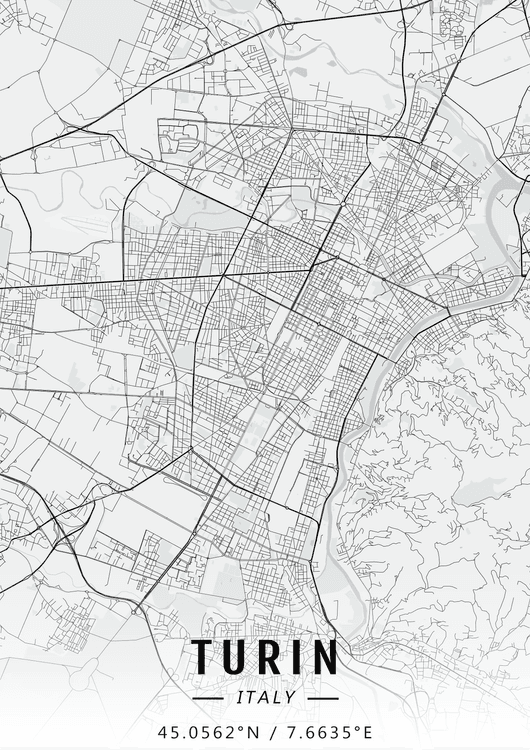 Turin map preview