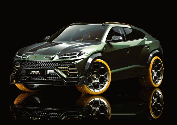 Lamborghini Urus Technical Design preview