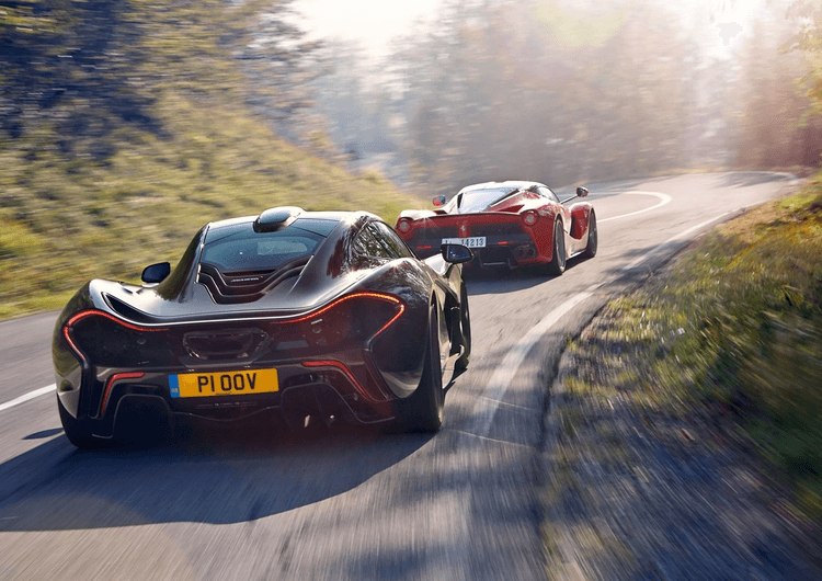 McLaren P1 & Ferrari LaFerrari preview