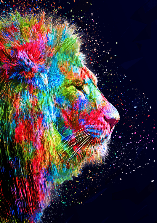 Colored Lion preview
