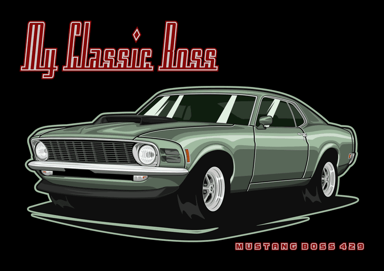 Ford Mustang 429 preview