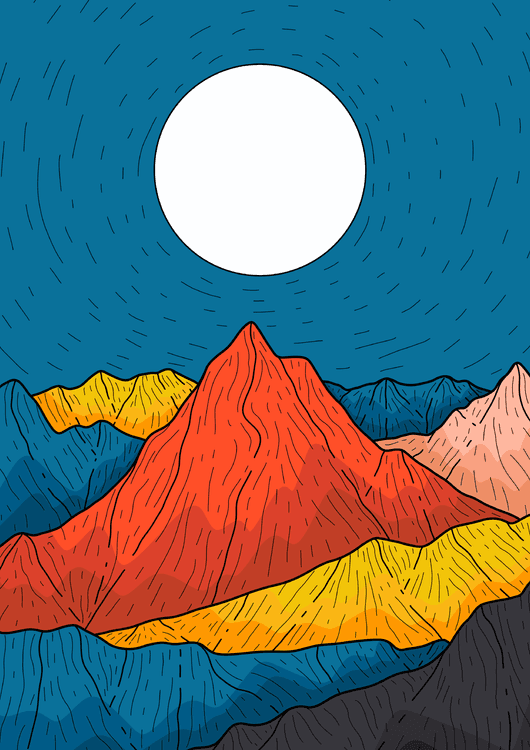 Lines from the moon preview