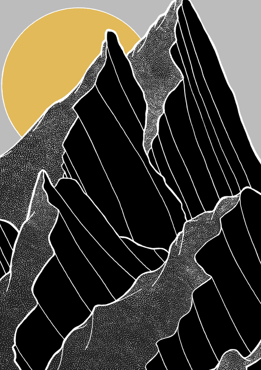 The dark peaks under the golden sun preview
