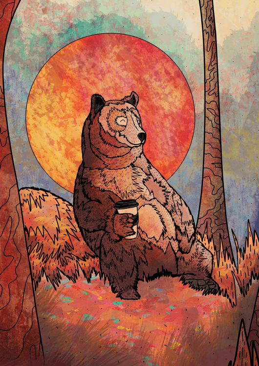 The relaxing bear preview