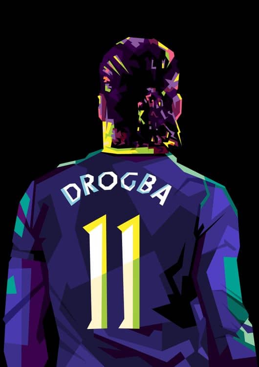 Best seller football DIDIER DROGBA preview
