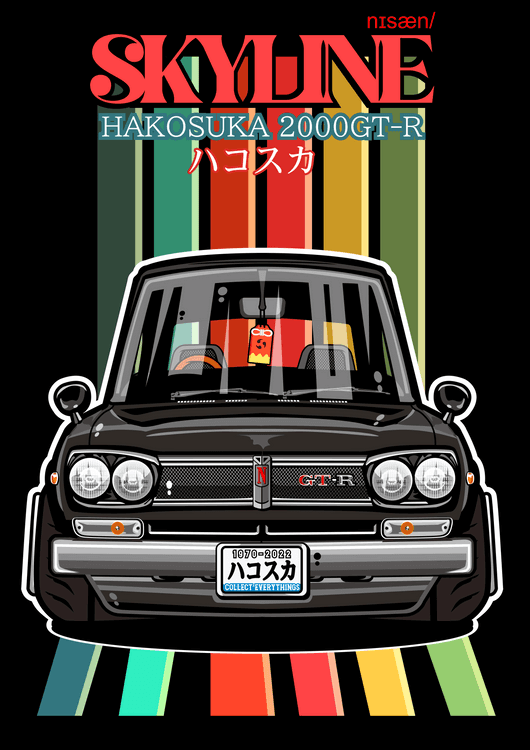 nissan skyline hakosuka 2000GTR preview