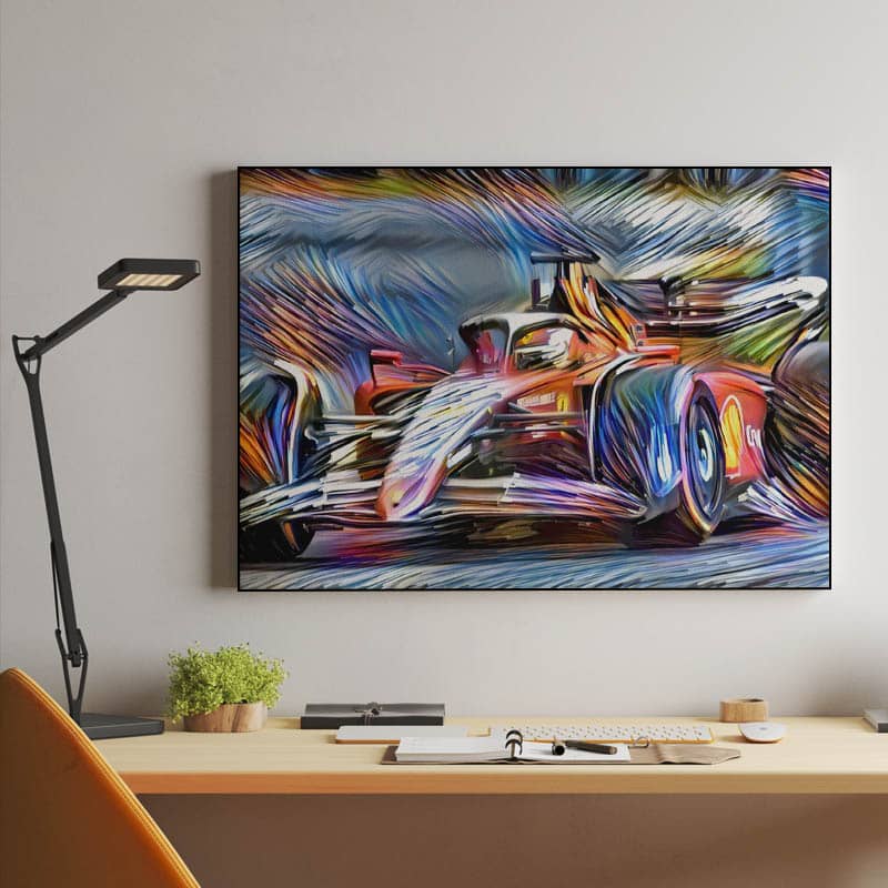 Digital Art Formula 1 Ferrari Charles Leclerc preview