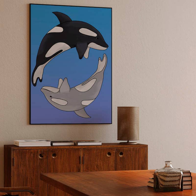 Orcas - yin yang preview