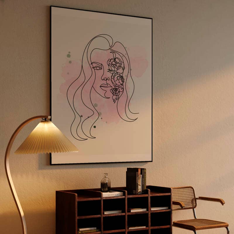 Minimal Abstract Line Art preview