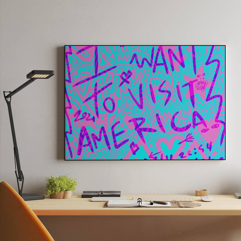 i want to visit America preview