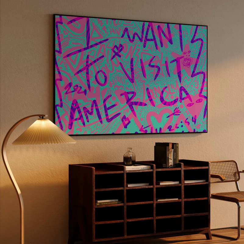 i want to visit America preview