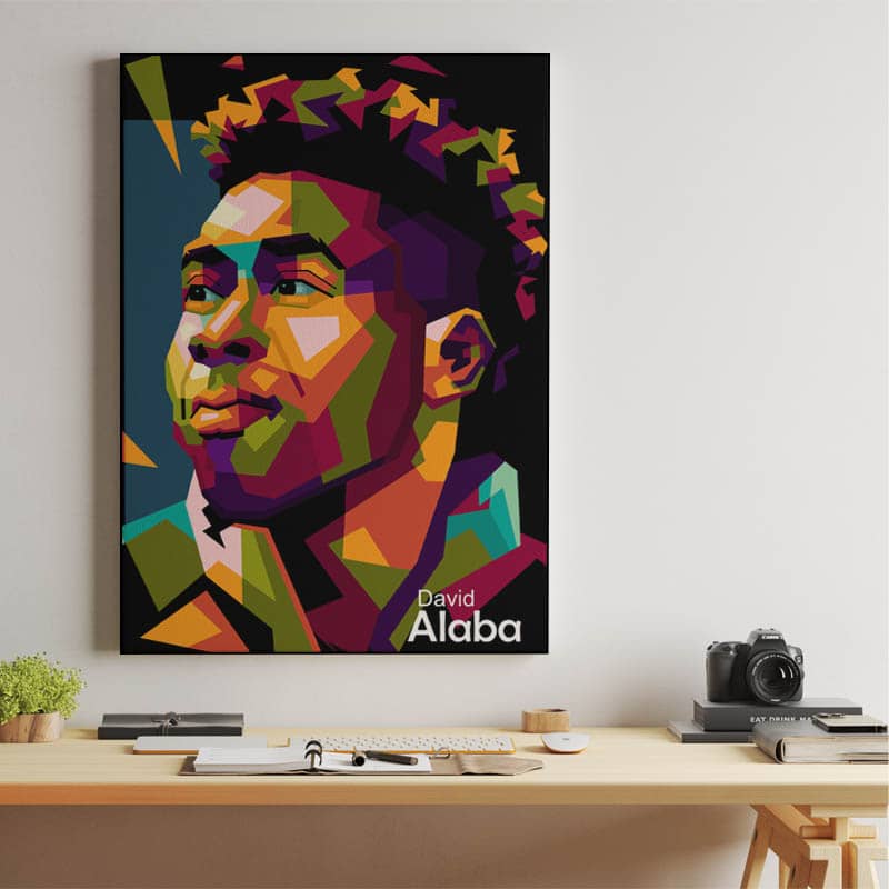 David Alaba in Pop art preview