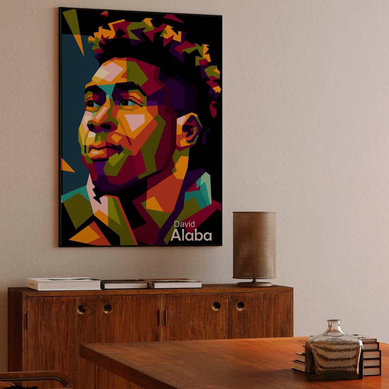 David Alaba in Pop art preview