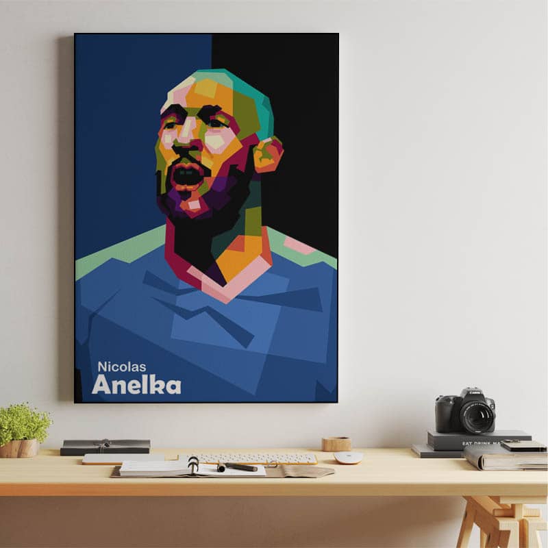 Nicolas Anelka in wpap pop art preview