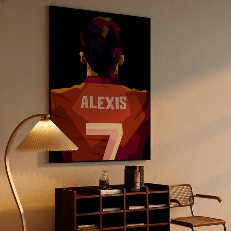 Alexis sanchez in Wpap art preview