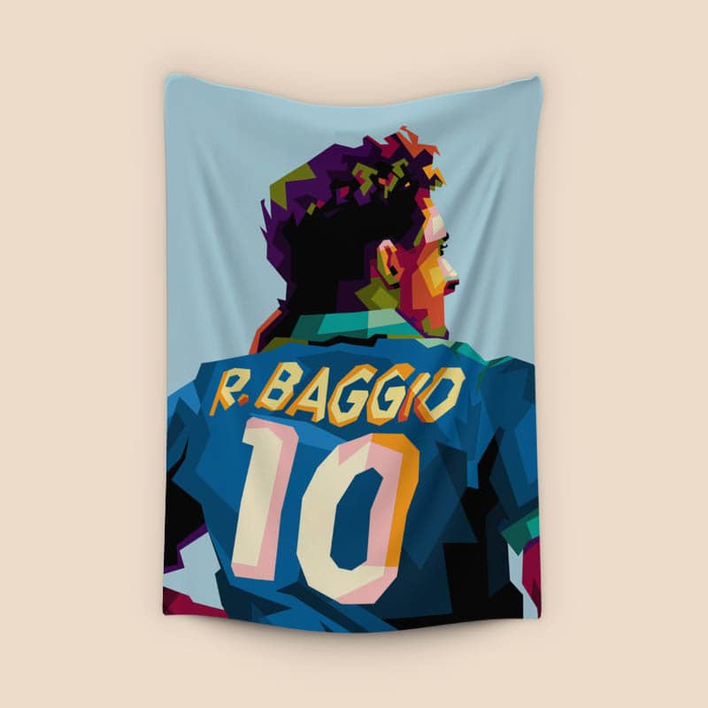 Roberto Baggio in wpap pop art preview