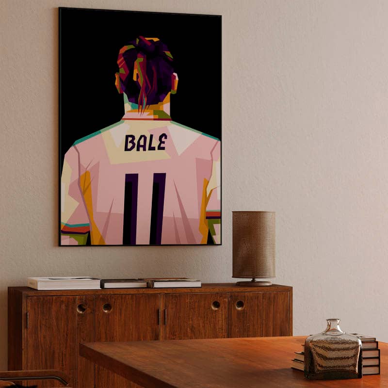Gareth Bale in trend pop art preview