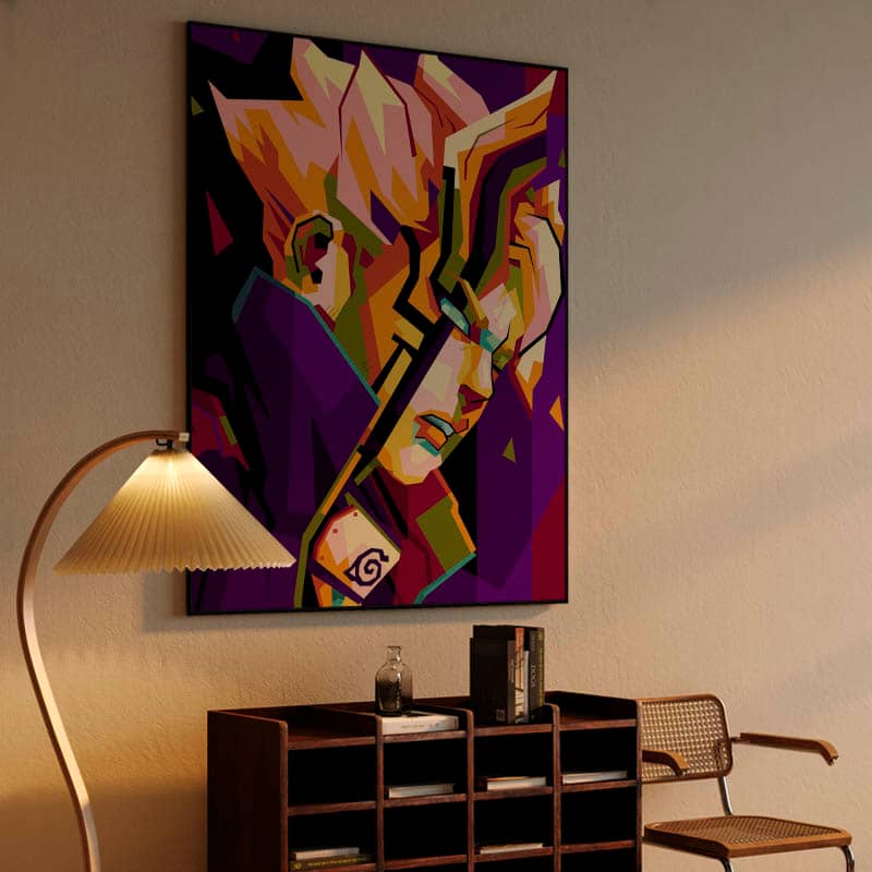 Boruto mode Karma in pop art preview