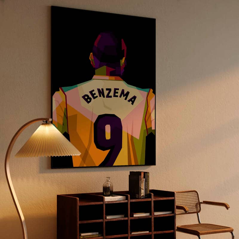 Amazing Pop art Karim Benzema preview