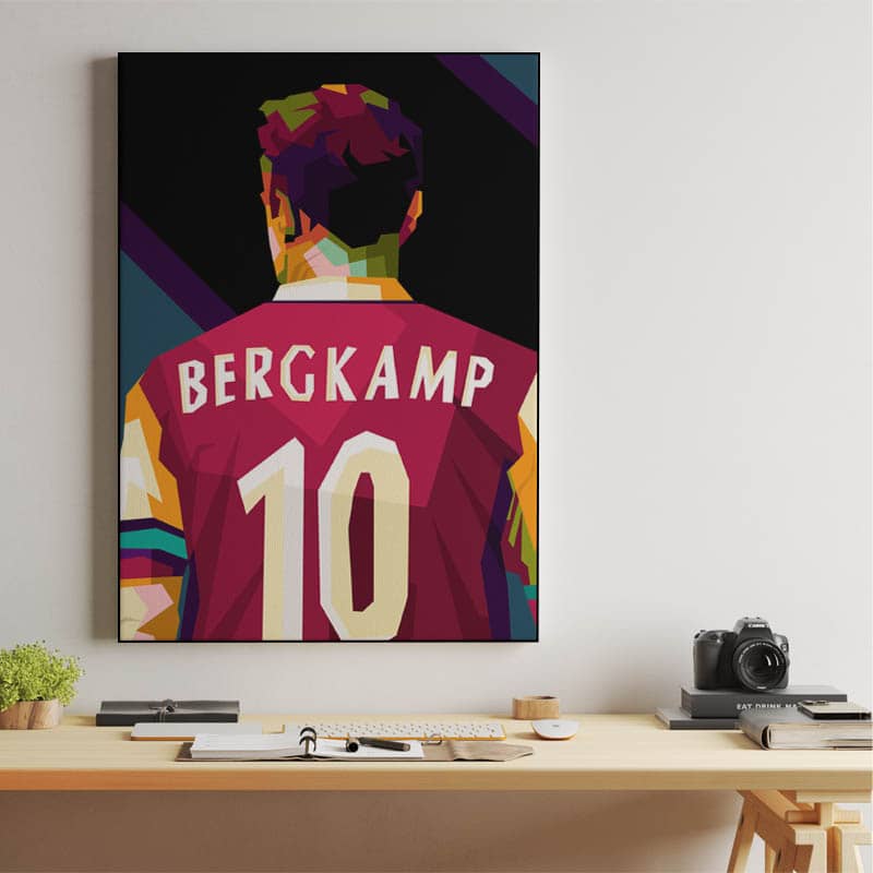 Dennis Bergkamp in Pop art fantastic preview