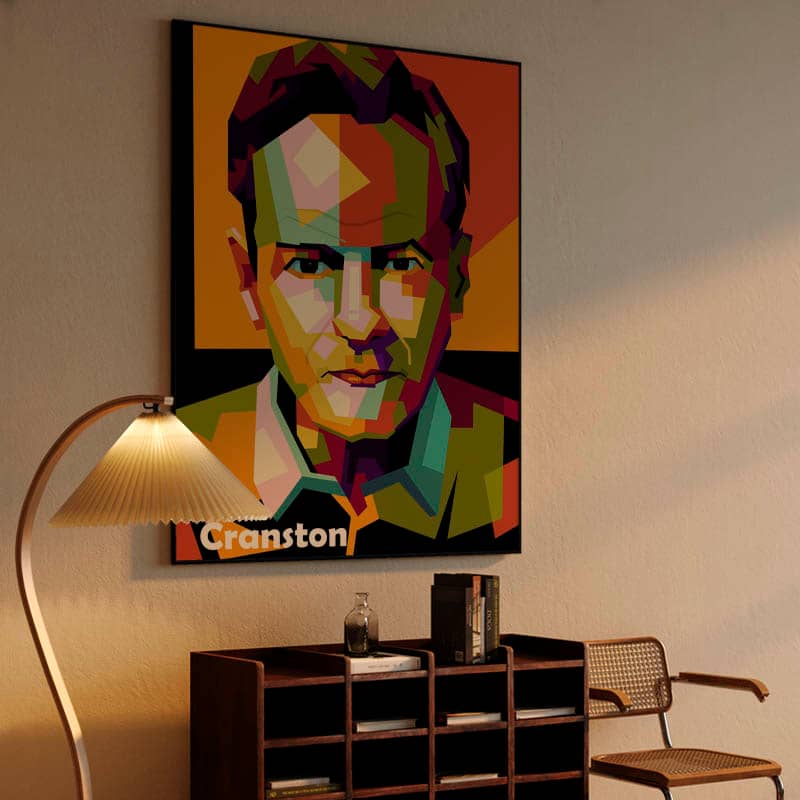 Bryan Cranston in wpap pop art preview