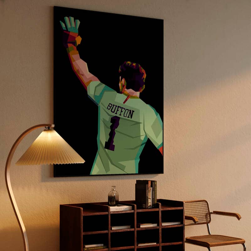 Gianluigi Buffon in wpap pop art preview
