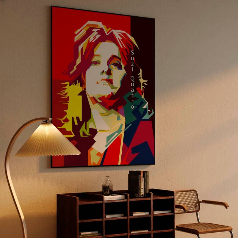 Suzi Quatro Pop Art WPAP preview