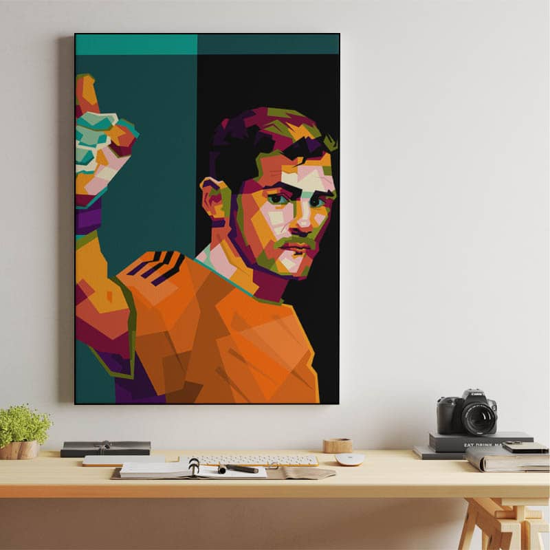 Iker casillas in wpap pop art preview
