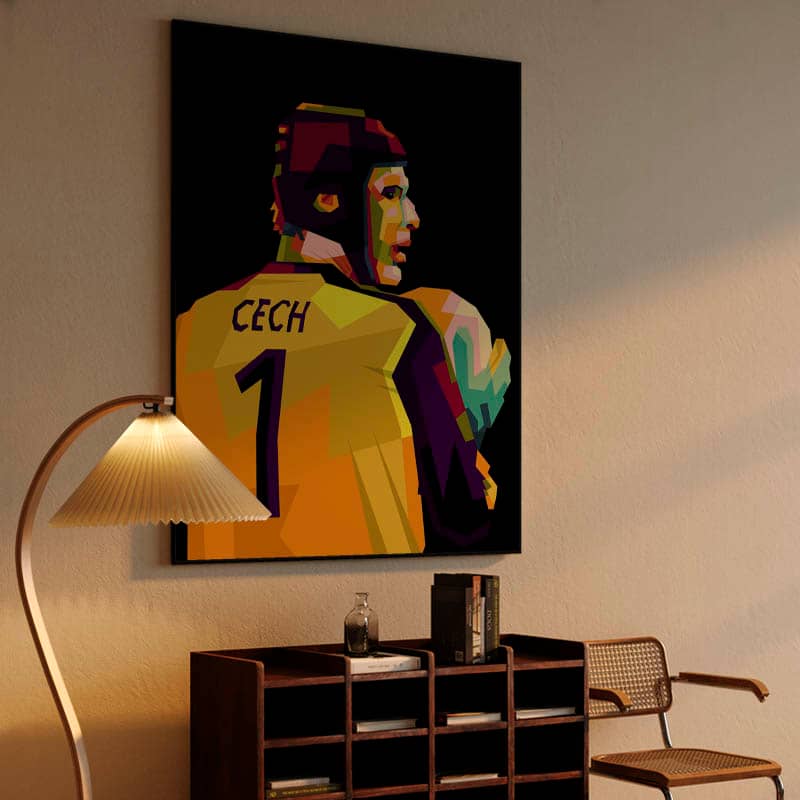 Petr Cech in wpap pop art preview