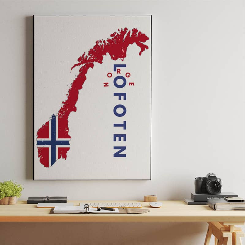 Lofoten map preview
